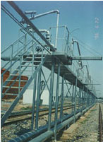 Steel trestle bridge LTZT type